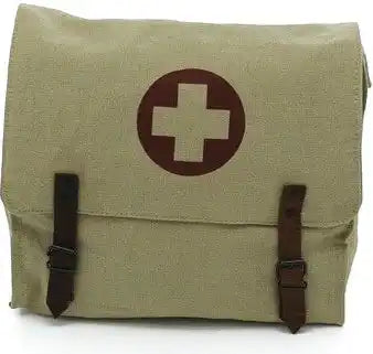 Rothco Vintage Medic Canvas Bag with Cross