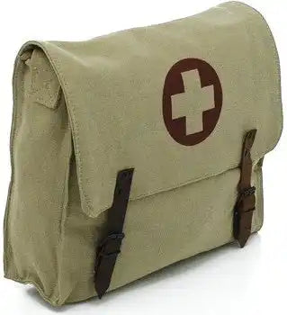 Rothco Vintage Medic Canvas Bag with Cross