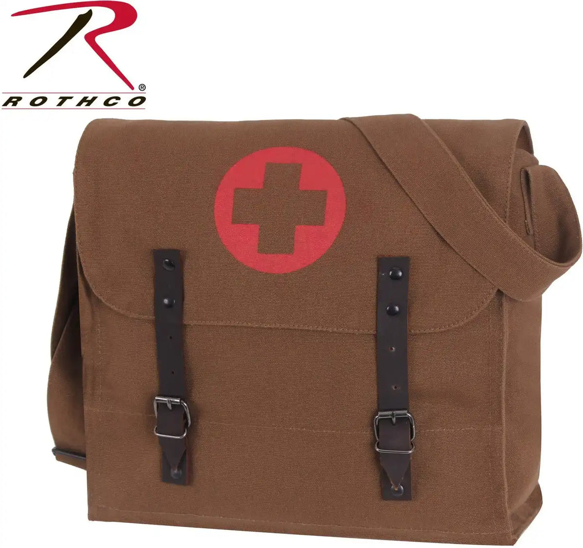 Rothco Vintage Medic Canvas Bag with Cross