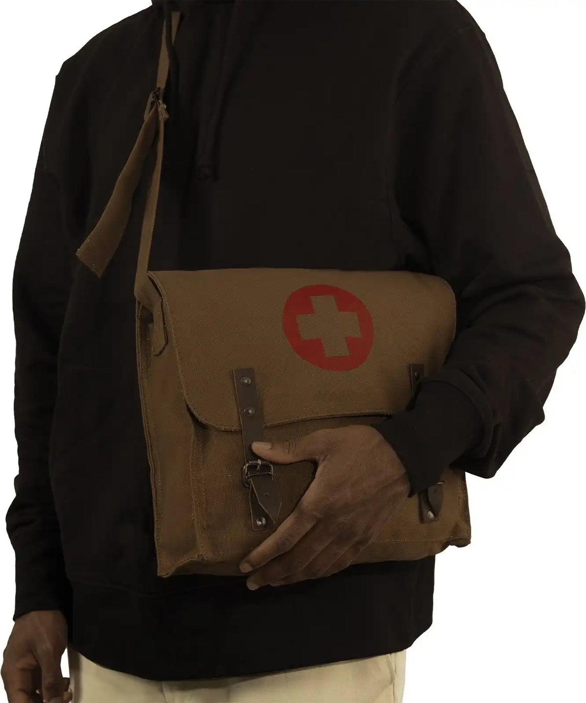 Rothco Vintage Medic Canvas Bag with Cross