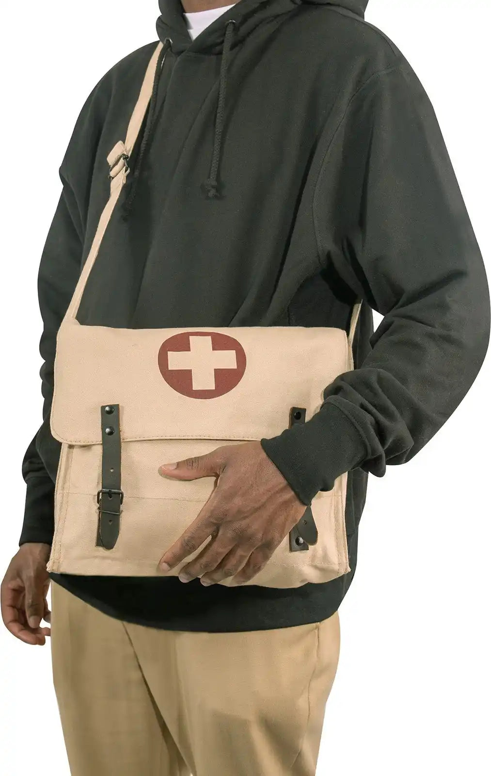 Rothco Vintage Medic Canvas Bag with Cross