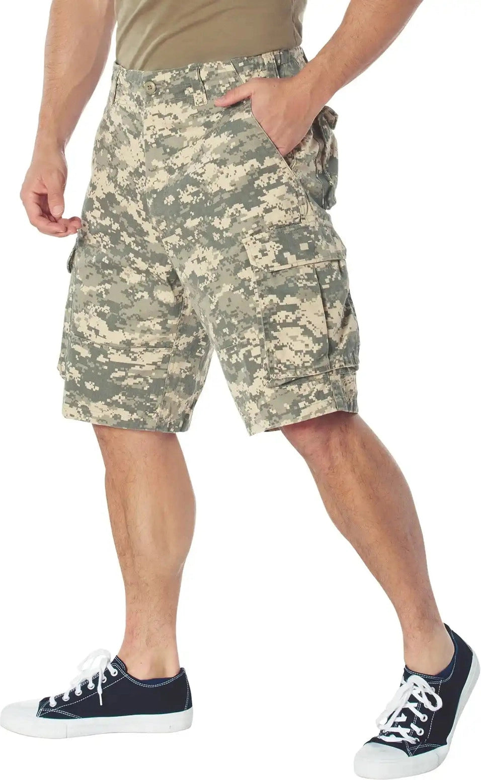 Rothco Vintage Paratrooper Cargo Shorts Acu Digital Camo / s