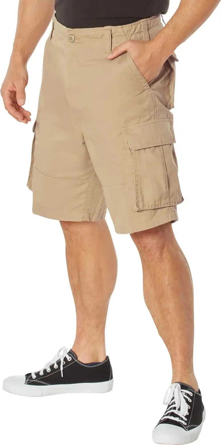 Rothco Vintage Paratrooper Cargo Shorts Khaki / s