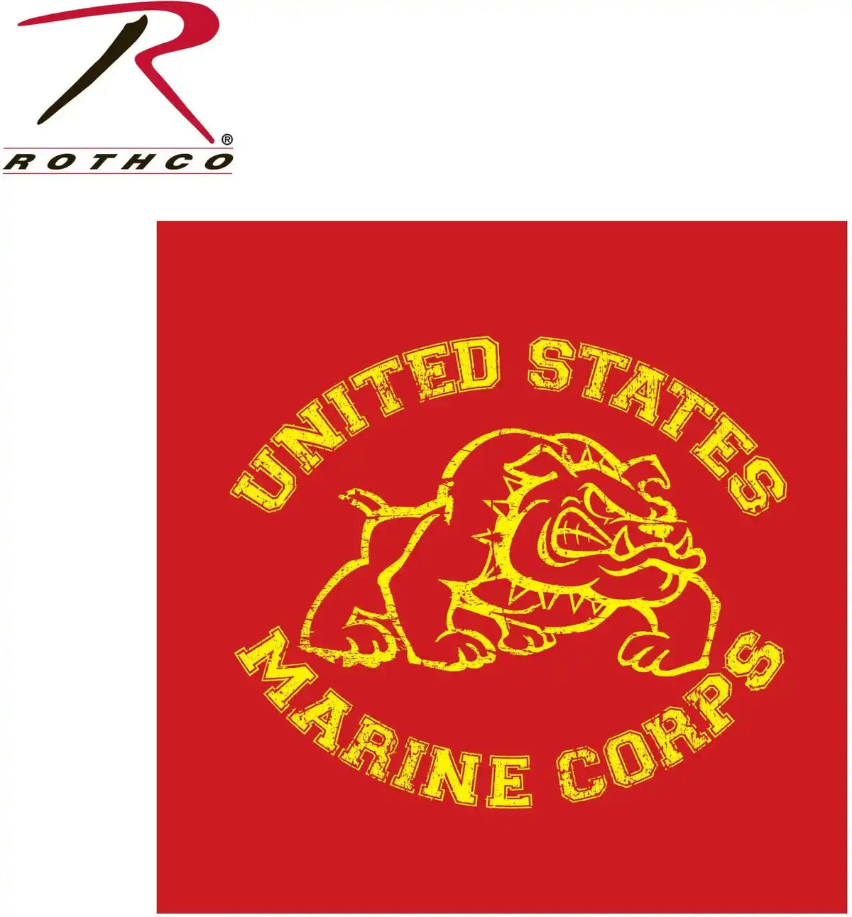 Rothco Vintage U.s. Marine Bulldog t Shirt