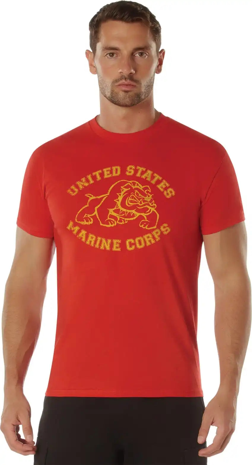 Rothco Vintage U.s. Marine Bulldog t Shirt s