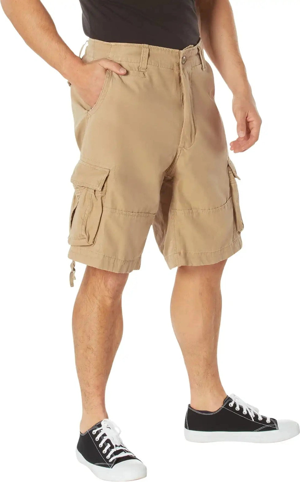 Rothco Vintage Utility Cargo Shorts - Khaki / s