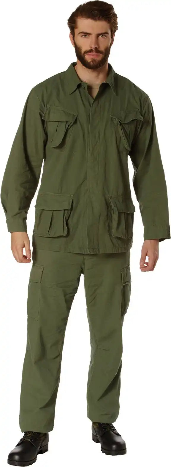 Rothco Vintage Vietnam Fatigue Rip Stop Shirt
