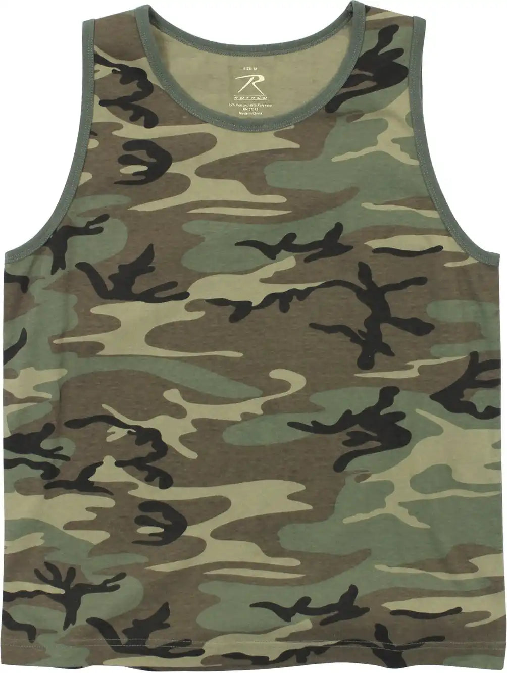 Rothco Vintage Woodland Camo Tank Top