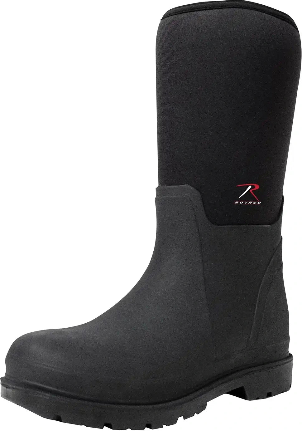 Rothco Waterproof Rubber Boots Black 14.5 Inch 12