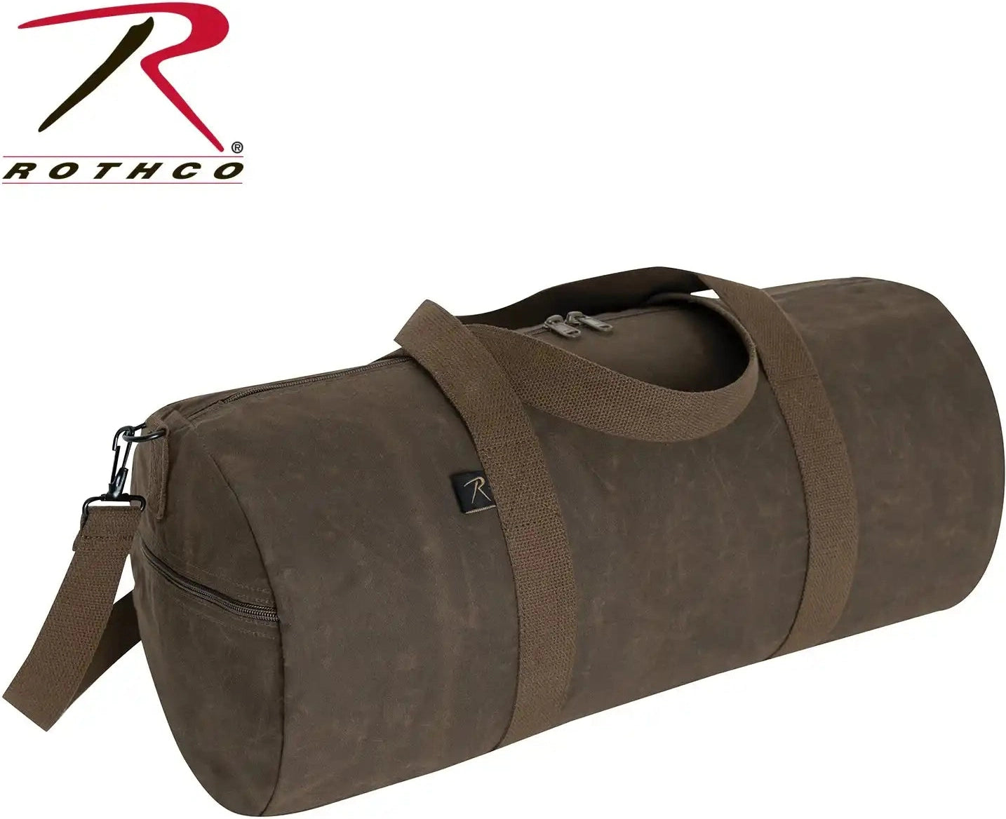 Rothco Waxed Canvas Shoulder Duffle Bag 24 Inch
