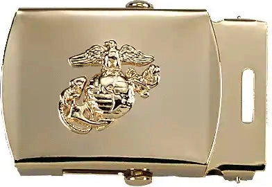 Rothco Web Belt Buckles with Usmc Emblem Black