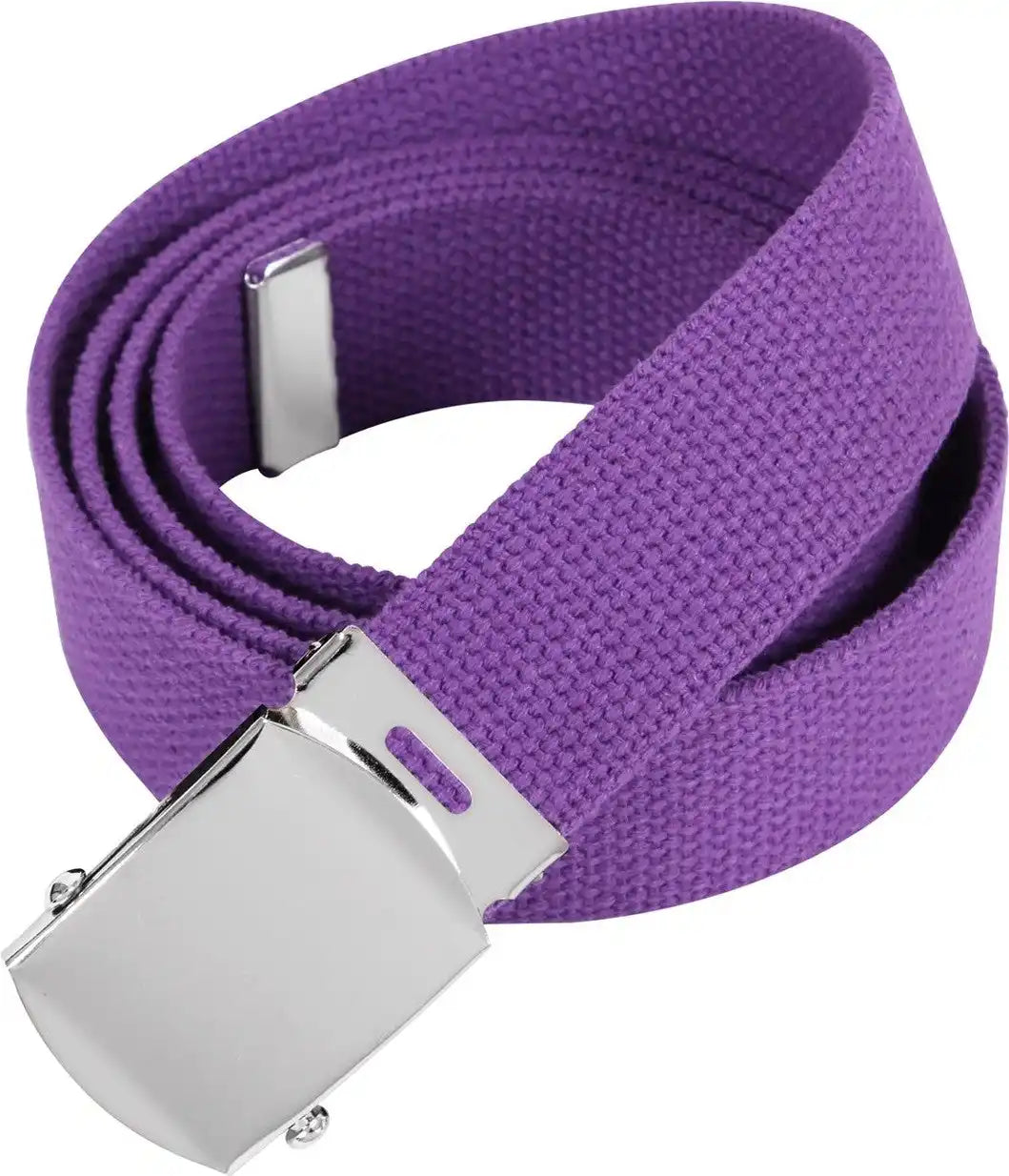 Rothco Web Belts 54 Inches Long Chrome / Purple
