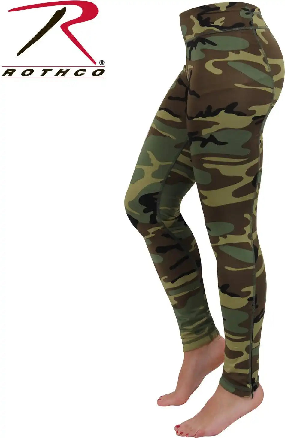 Rothco Womens Camo Performance Workout Leggings
