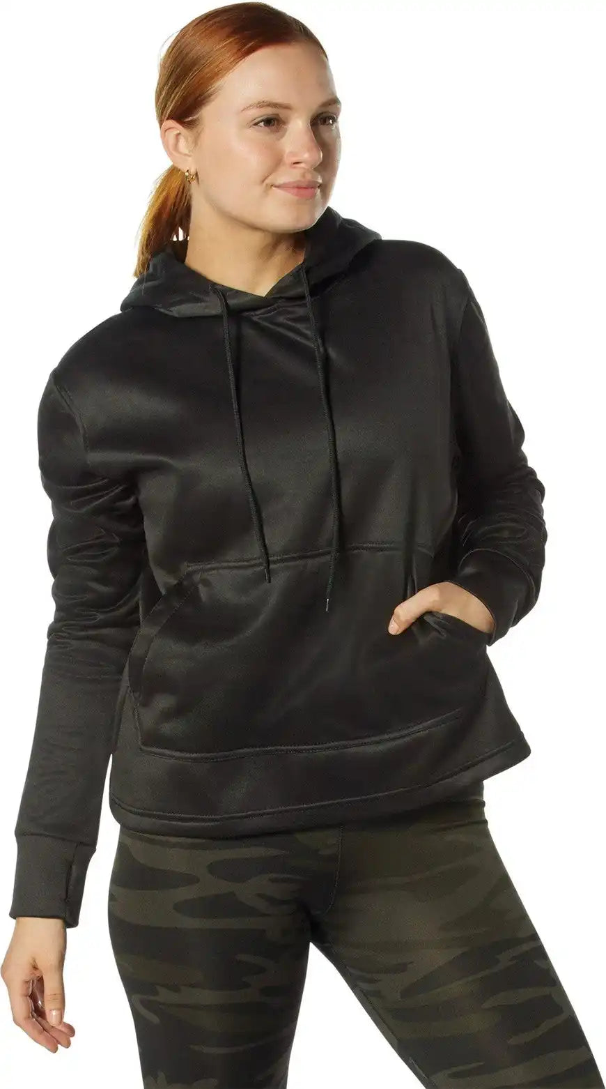 Rothco Womens Concealed Carry Hoodie - Black / m