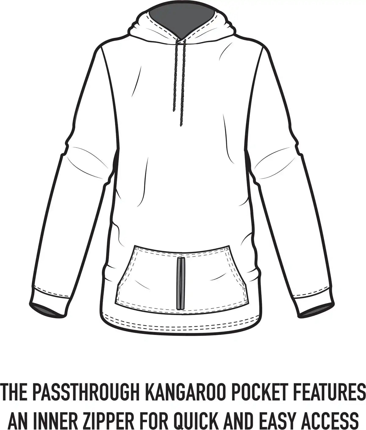 Rothco Womens Concealed Carry Hoodie