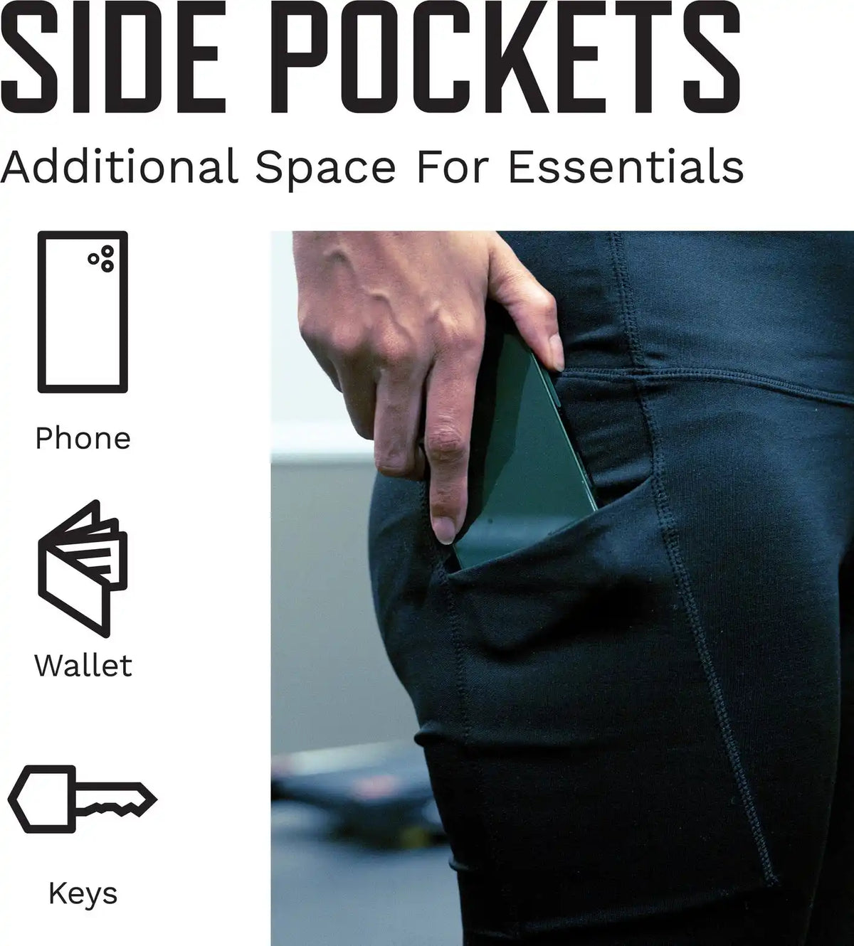 Rothco Womens Essential Leggings with Pockets