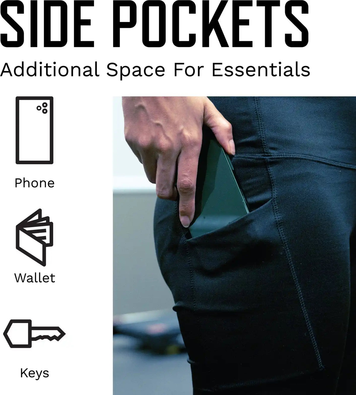 Rothco Womens Essential Leggings with Pockets