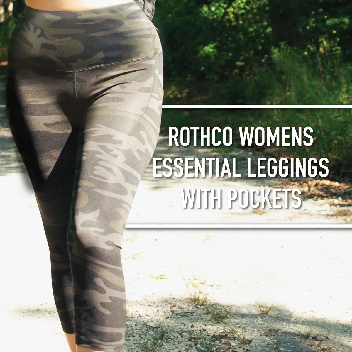Rothco Womens Essential Leggings with Pockets