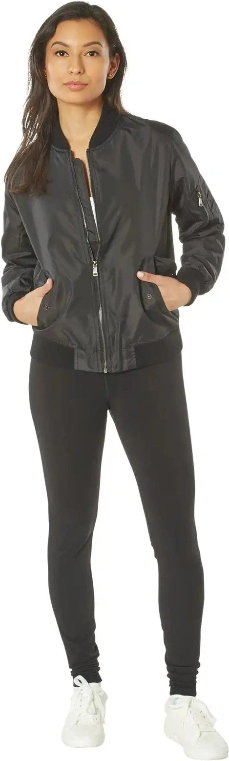 Rothco Womens Lightweight Ma 1 Flight Jacket