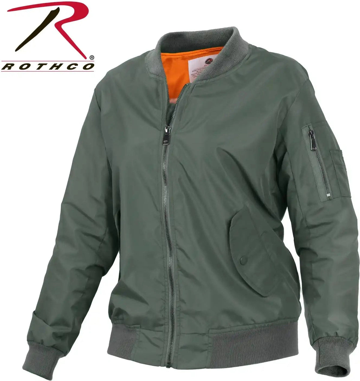 Rothco Womens Lightweight Ma 1 Flight Jacket