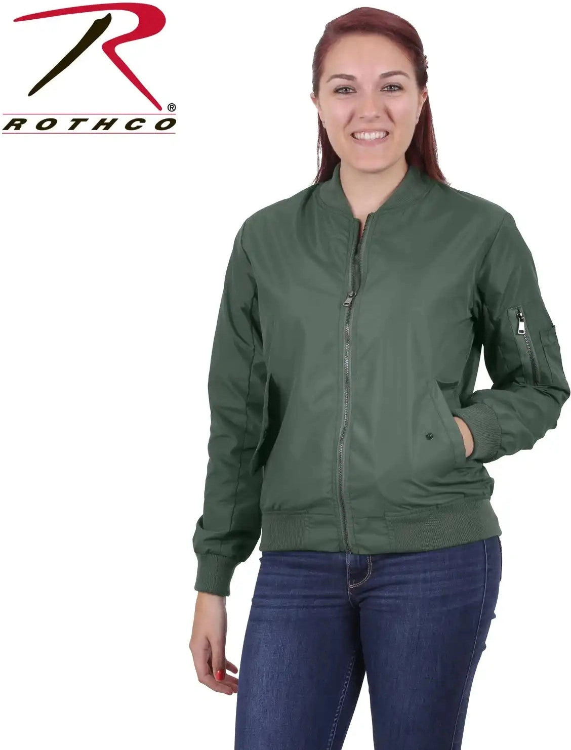 Rothco Womens Lightweight Ma 1 Flight Jacket