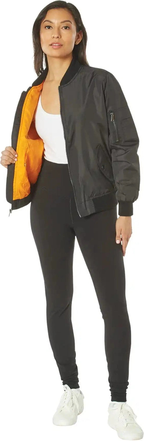Rothco Womens Lightweight Ma 1 Flight Jacket