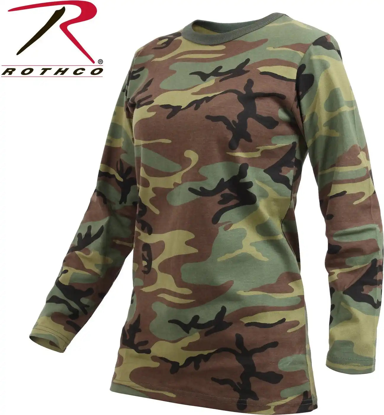 Rothco Womens Long Sleeve Camo t Shirt
