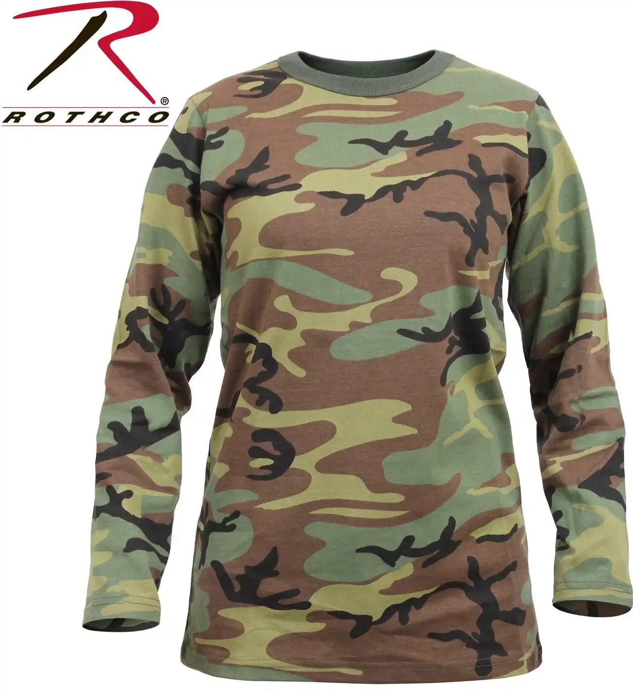 Rothco Womens Long Sleeve Camo t Shirt