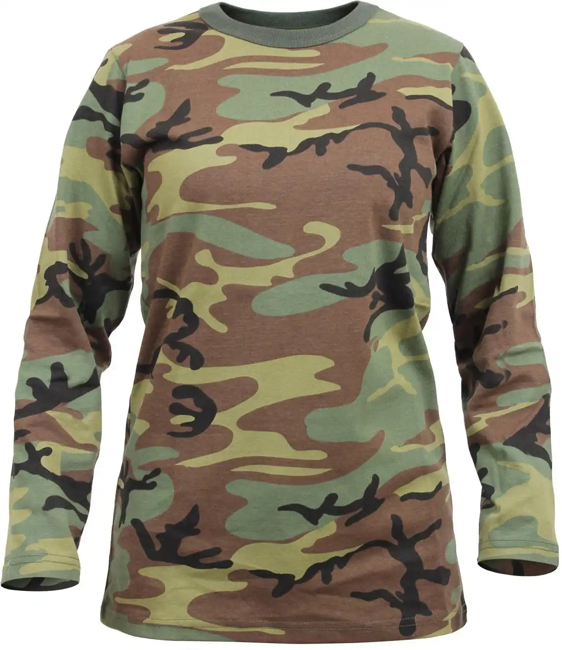 Rothco Womens Long Sleeve Camo T-shirt
