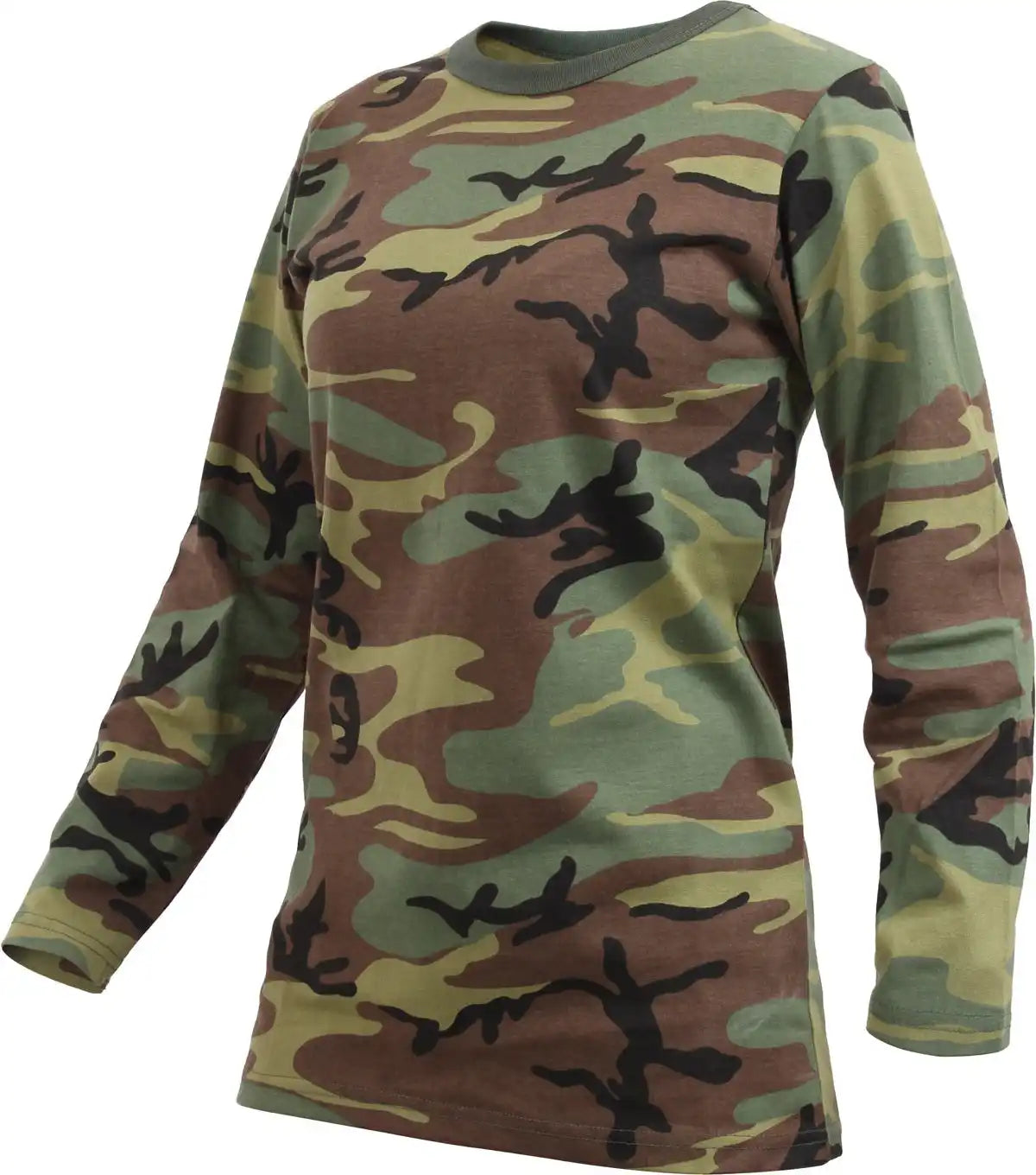 Rothco Womens Long Sleeve Camo T-shirt - s