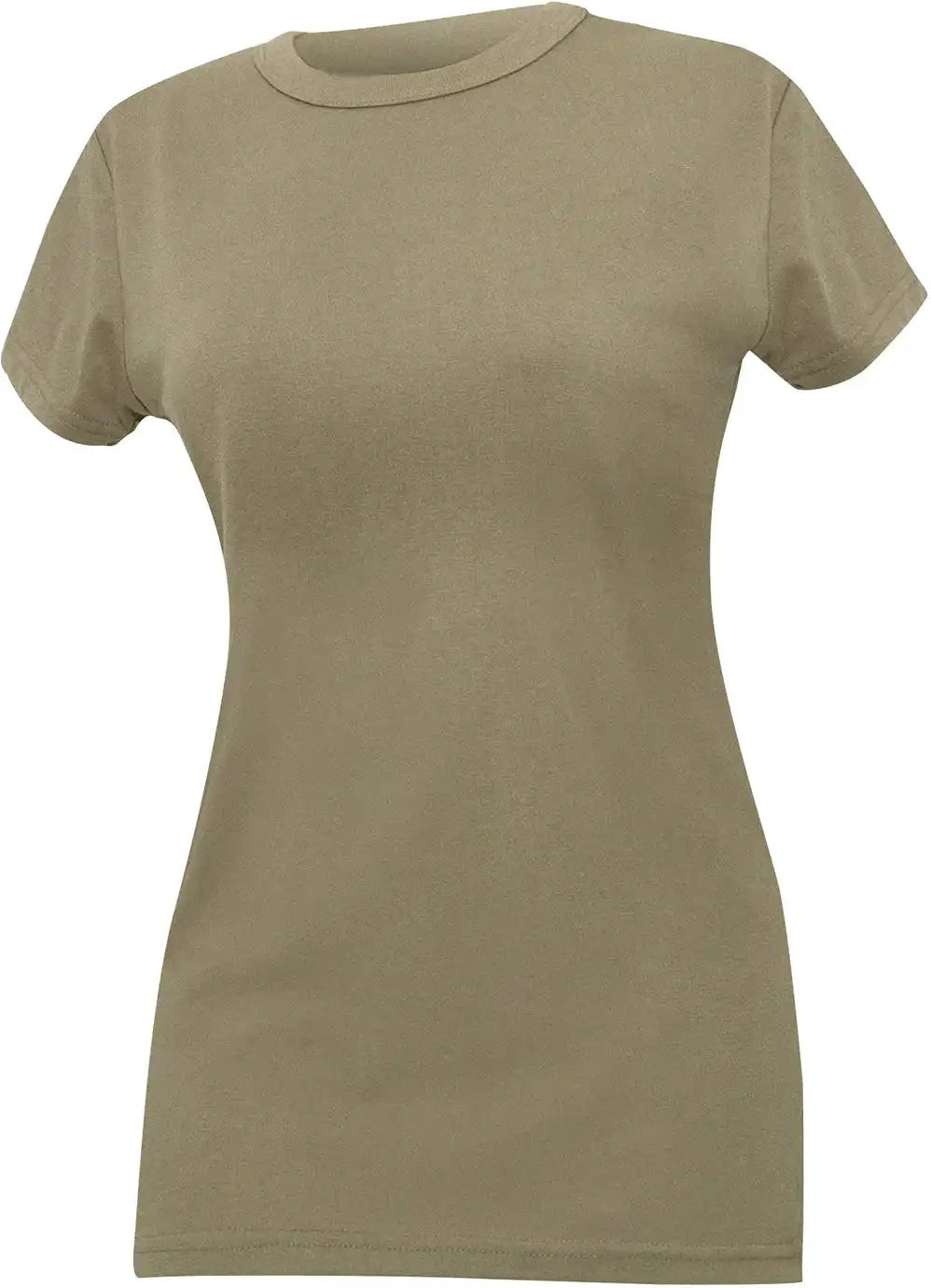 Rothco Womens Longer t Shirt Coyote Brown / 2xl