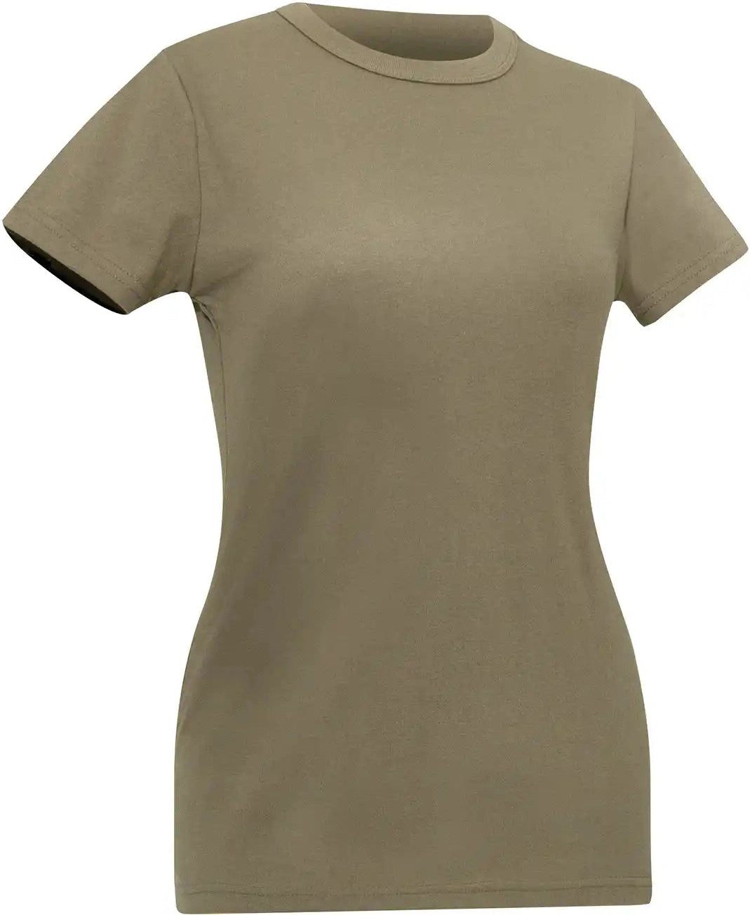 Rothco Womens Longer t Shirt Coyote Brown / 2xl