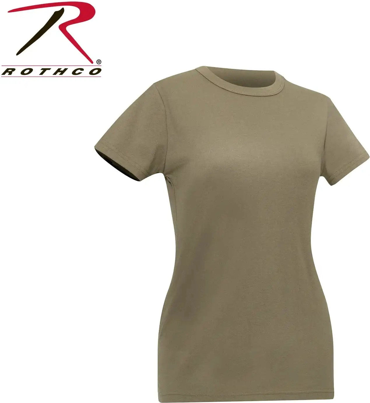 Rothco Womens Longer t Shirt Coyote Brown / 2xl