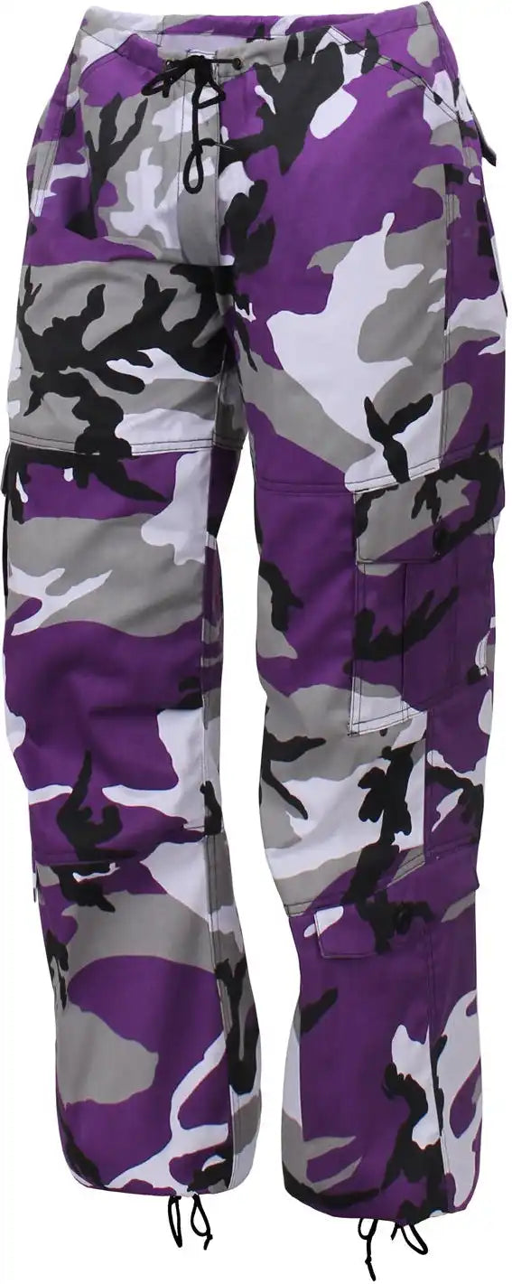 Rothco Womens Paratrooper Colored Camo Fatigues
