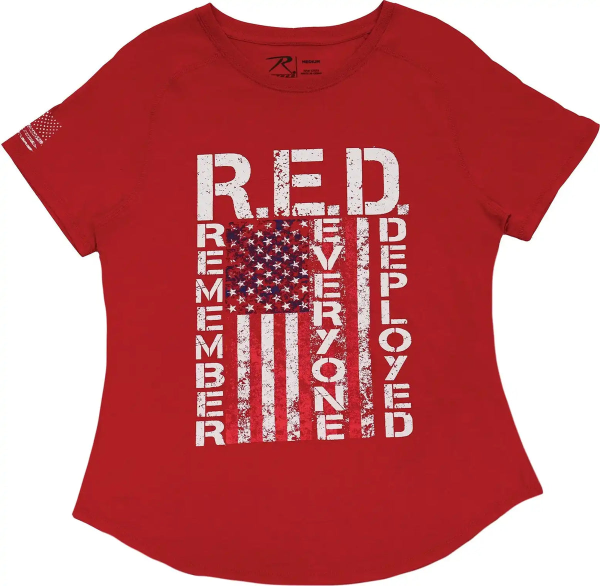 Rothco Womens R.e.d. (remember Everyone Deployed) t Shirt