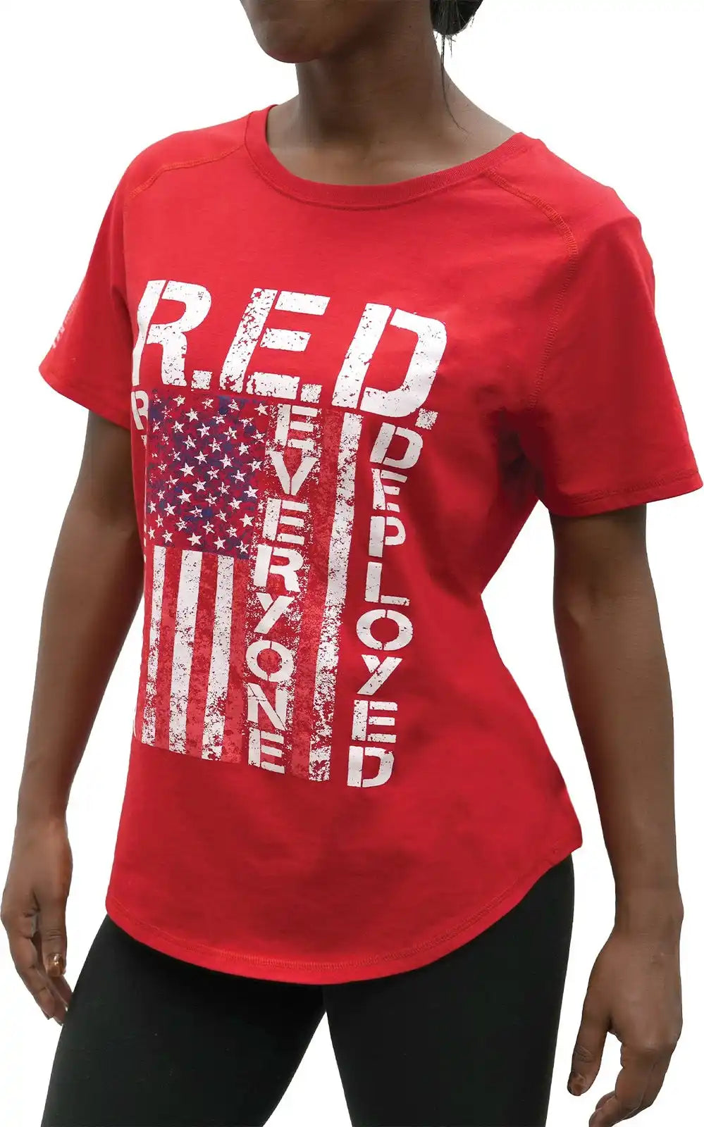 Rothco Womens R.e.d. (remember Everyone Deployed) t Shirt Red / s