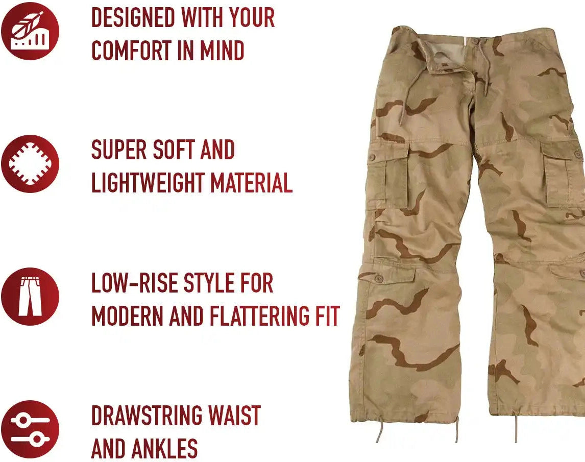 Rothco Womens Vintage Paratrooper Fatigue Pants