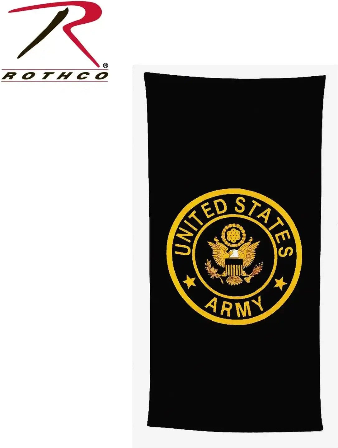 Rothco Woodland Camo Beach Towel