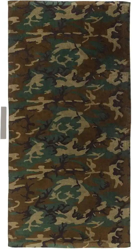 Rothco Woodland Camo Beach Towel