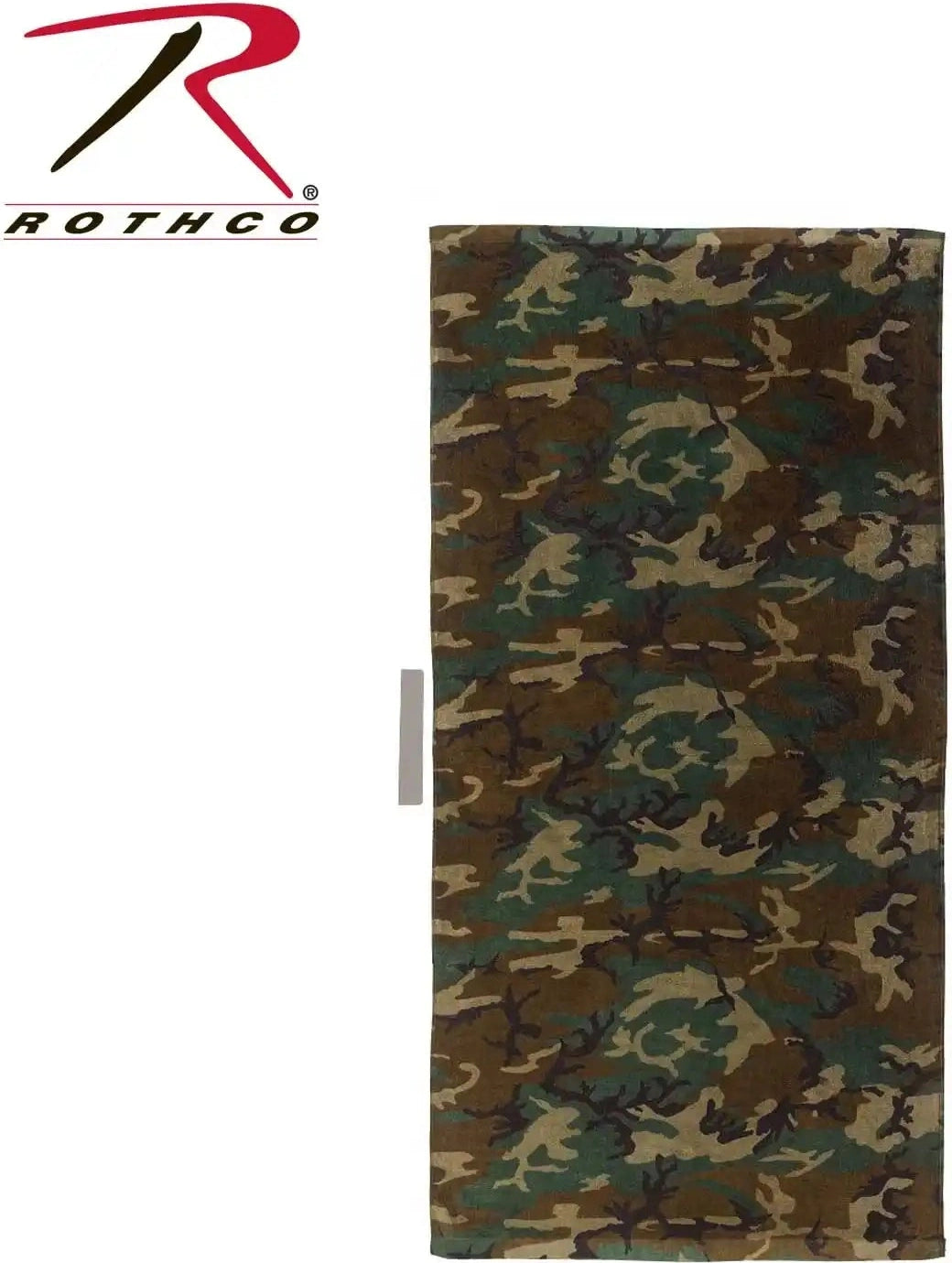 Rothco Woodland Camo Beach Towel