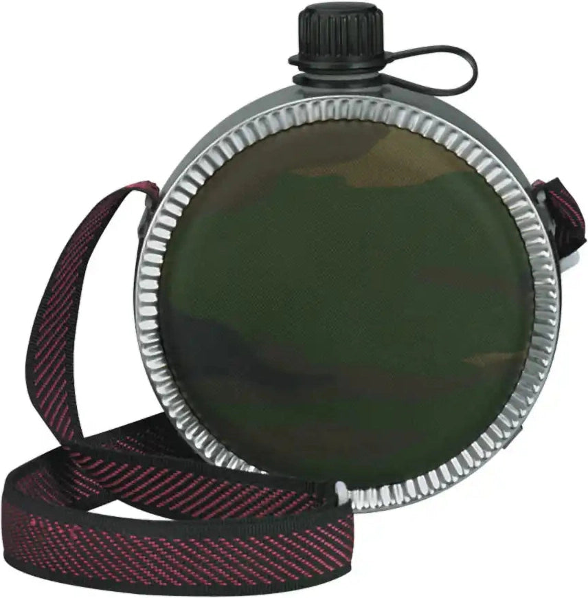 Rothco Woodland Camo Mini Desert Canteen