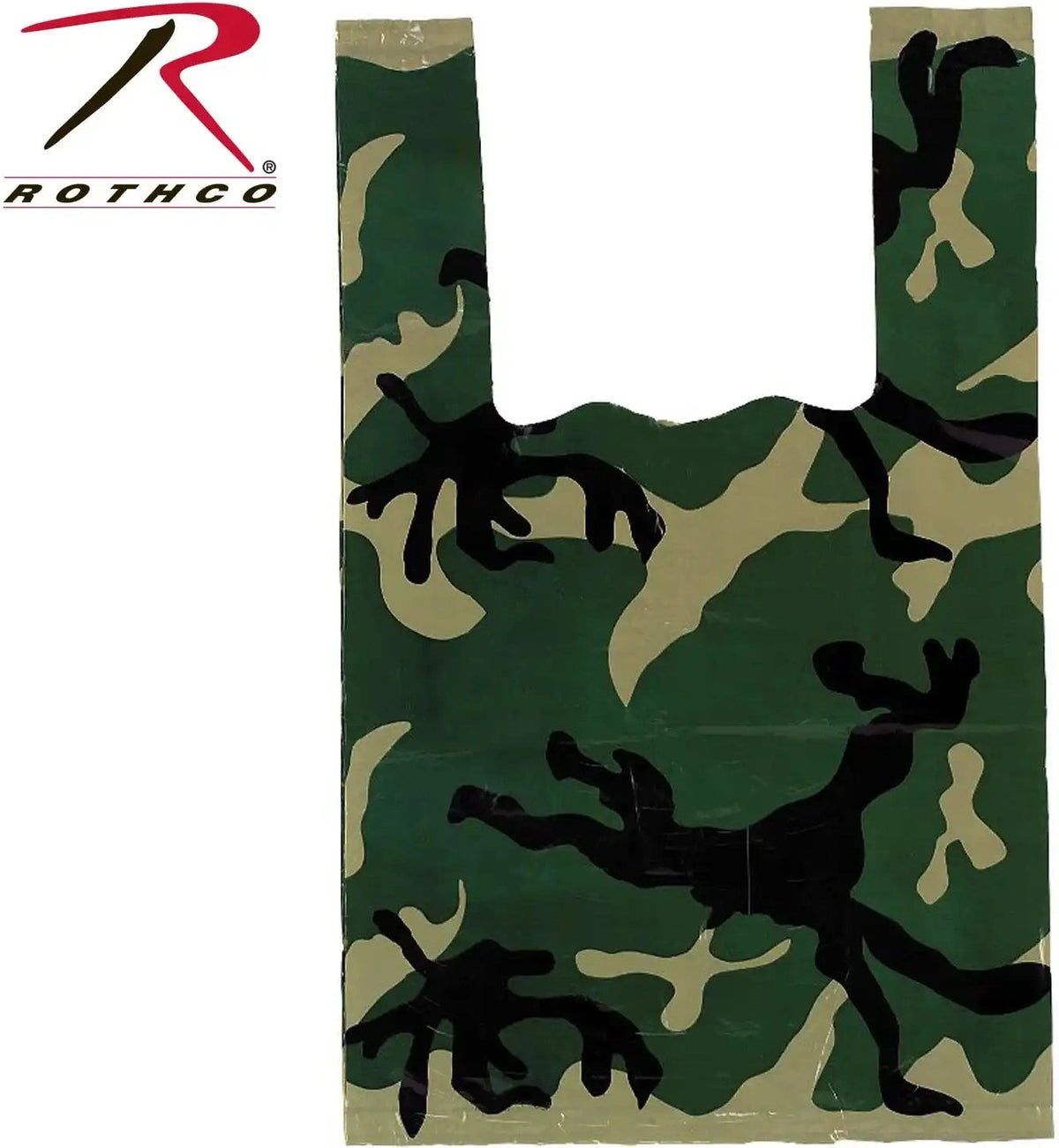 Rothco Woodland Camo Shopping Bag