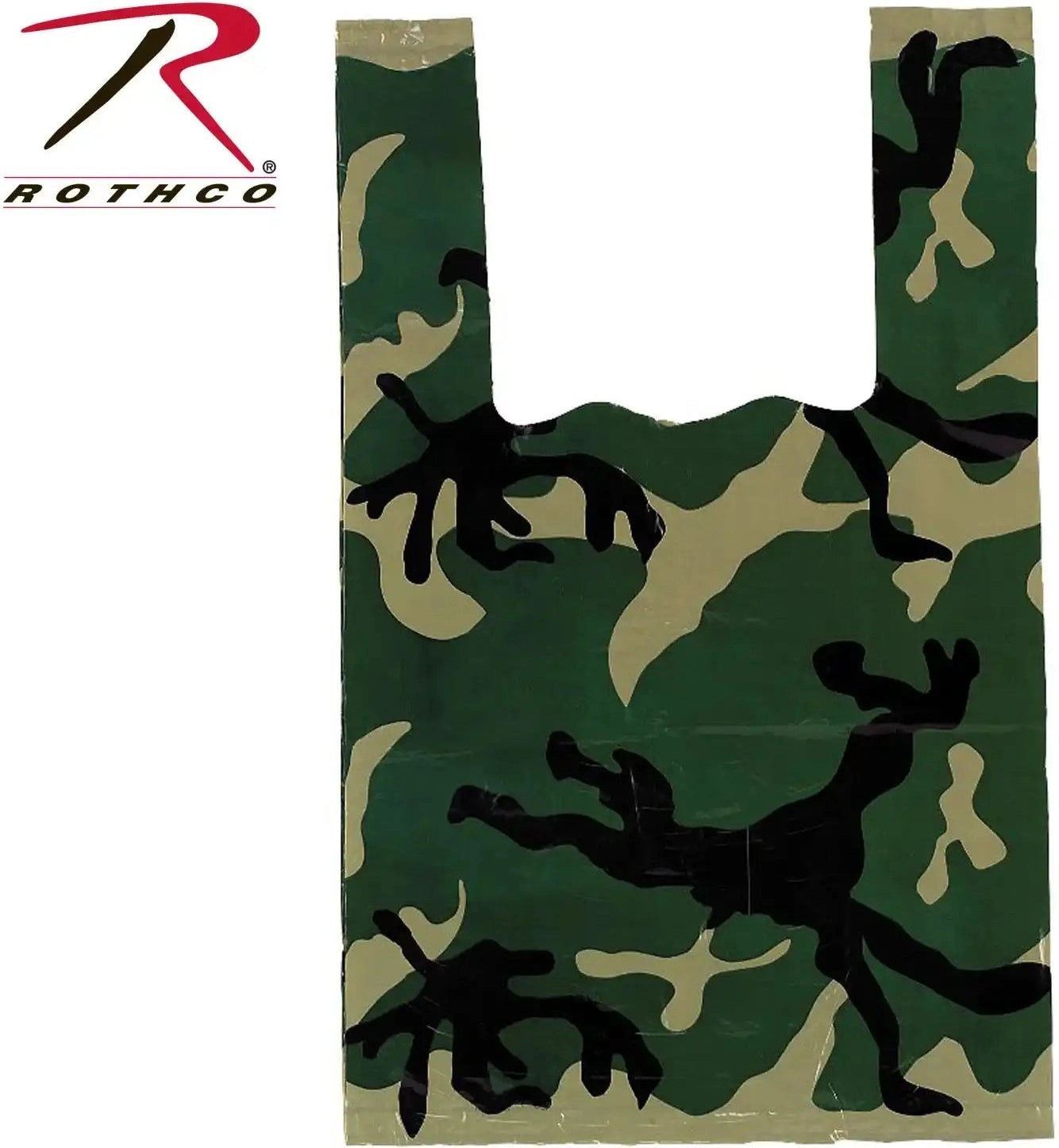 Rothco Woodland Camo Shopping Bag / m