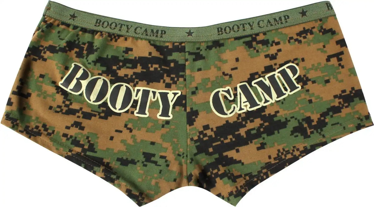 Rothco Woodland Digital ?’booty Camp’’ Booty Shorts