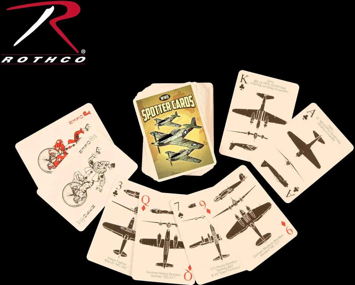Rothco Wwii Spotter Playing Cards ?’ce’’