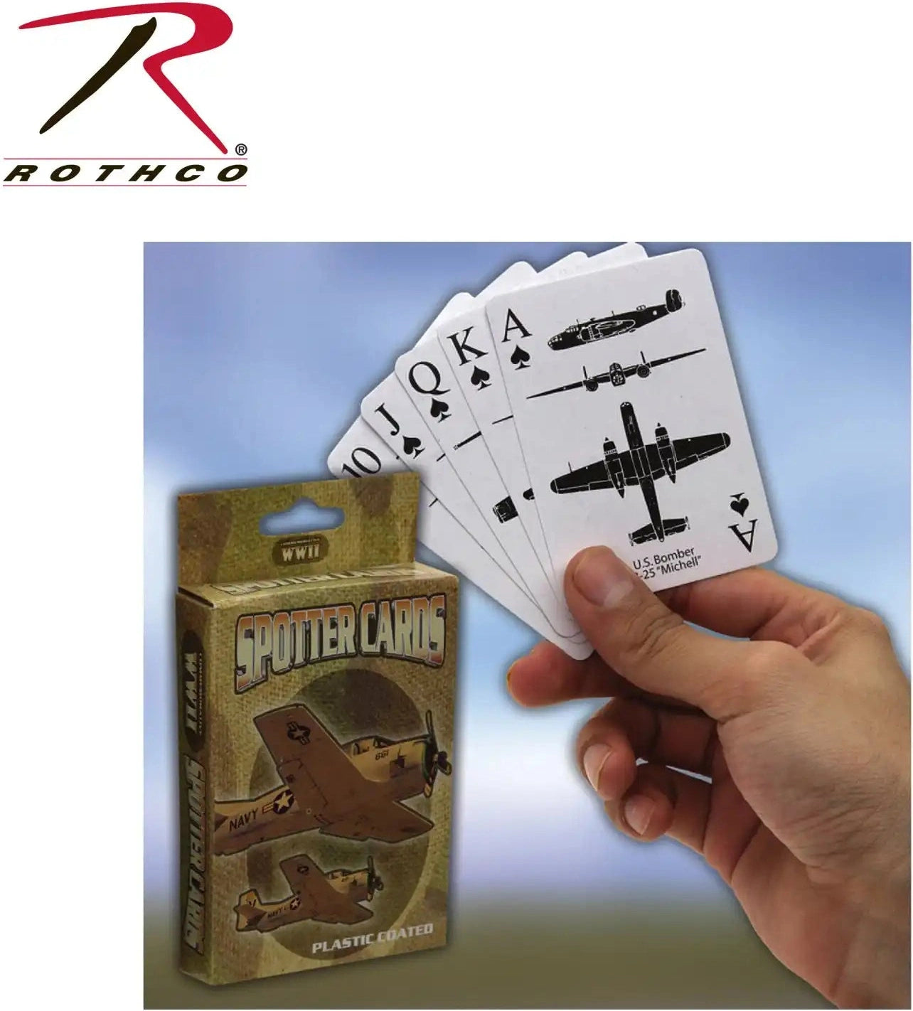 Rothco Wwii Spotter Playing Cards ?’ce’’