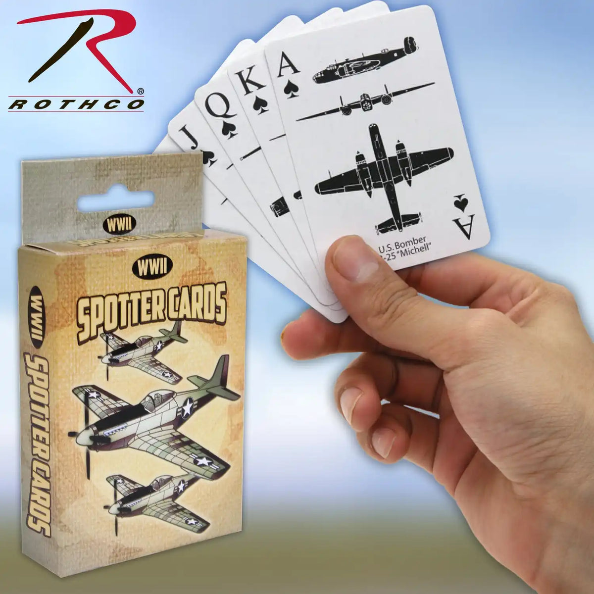 Rothco Wwii Spotter Playing Cards ?’ce’’