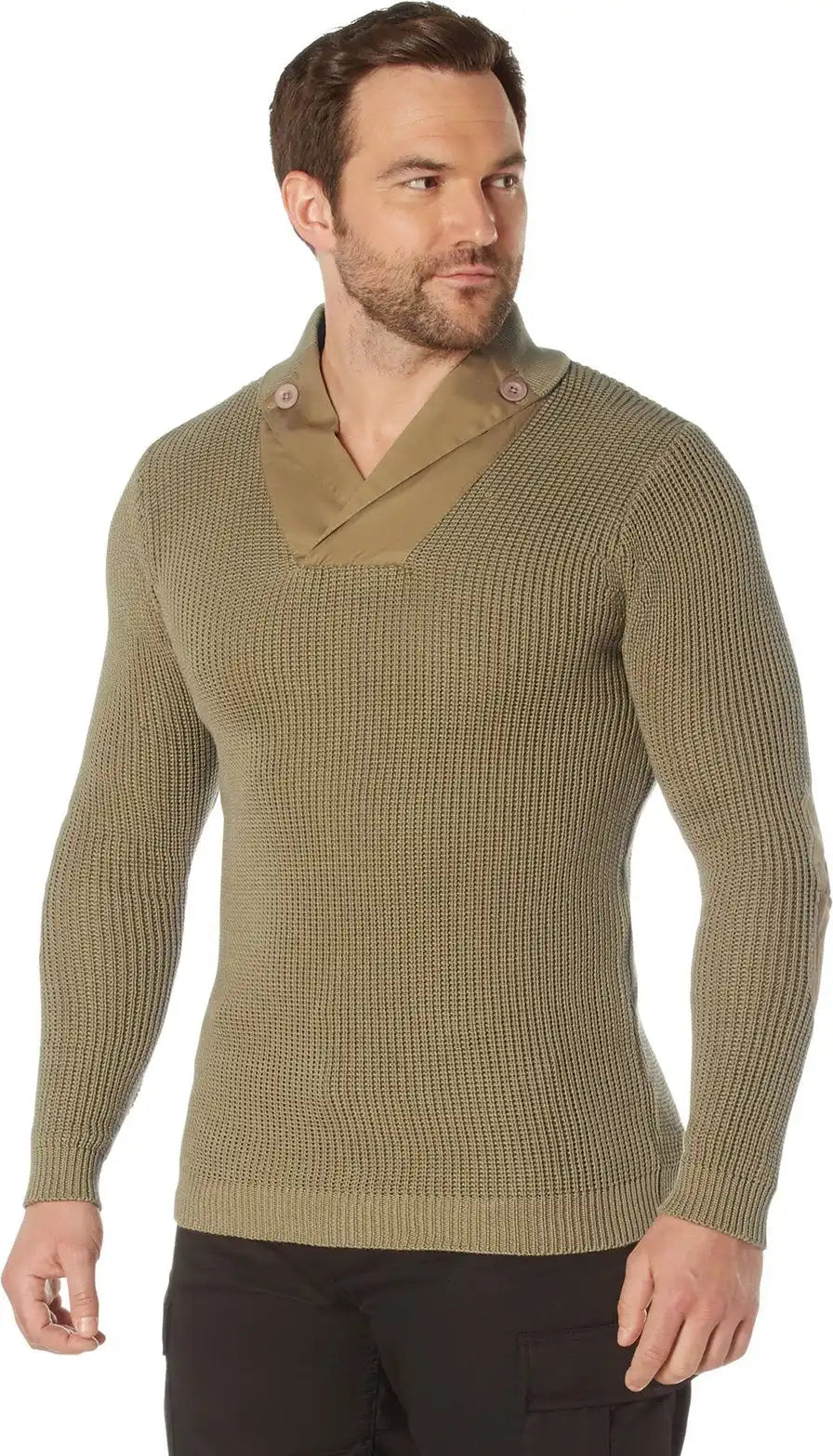 Rothco Wwii Vintage Mechanics Sweater Khaki