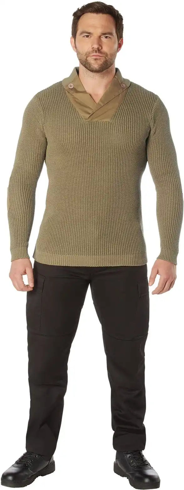 Rothco Wwii Vintage Mechanics Sweater Khaki