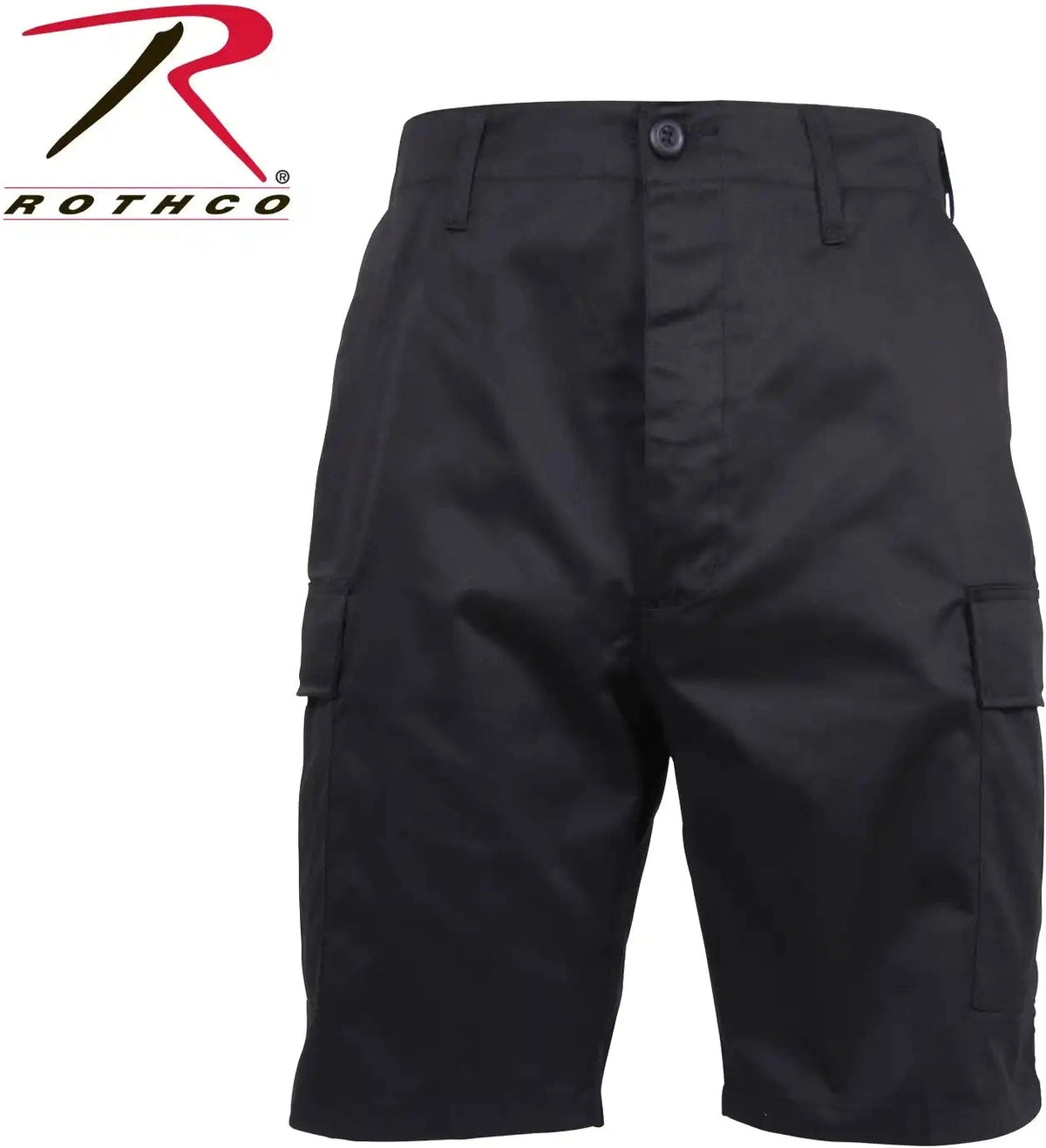Rothco Zipper Fly Bdu Combat Shorts Black / s